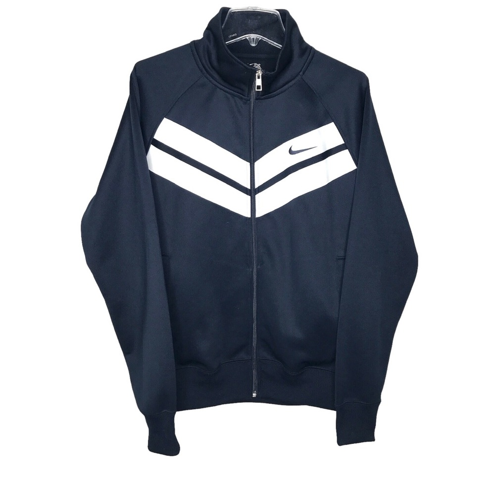 Nike Men’s Track Jacket Navy Blue - Sz M